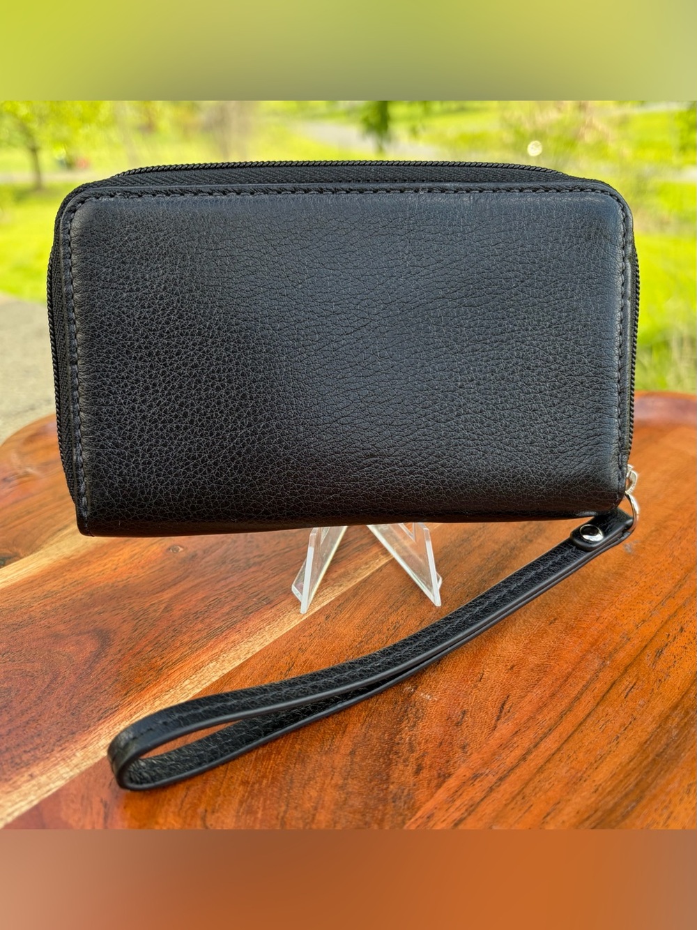 Coach Accordion Zip Around Wallet Y2K EUC - Picture 7 of 14
